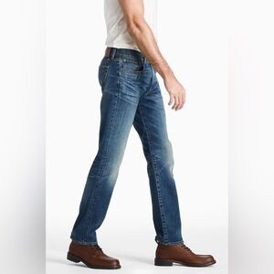 EUC Lucky Brand 121 Heritage Slim Jeans in Medium Wash Tidal Crest